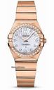 Omega Constellation Quartz 27 mm Brushed Red Gold