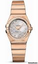 Omega Constellation Quartz 27 mm Brushed Red Gold