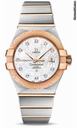 Omega Constellation Chronometer 31 mm Brushed Steel and Red Gold