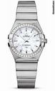 Omega Constellation Quartz 27 mm Brushed Stainless Steel