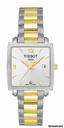 Tissot Every Time Silver Dial Two-Tone Stainless Steel Ladies Watch T0573102203700