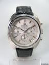 Zenith El Primero chronogaphe acier/cuir cadran silver