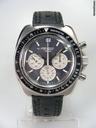 Zenith Movado mvt Zenith El Primero calibre 400 Datron HS 360 chronographe cadran noir trois compteurs silver