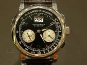 A. Lange & Sohne Datograph Flyback Platin  FALTSCHLIE E / TRESORUHR