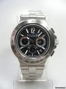 Bulgari Diagono Professional chronographe complet acier cadran noir