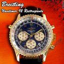 Breitling Navitimer 92  Rattrapante 18 Kt Gold Split Second limited 25