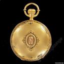 Breitling - Laederich pocket watch 18 Kt Gold