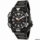 Seiko Black Ion-plated Stainless Steel Mens Watch SKZ285