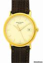 Patek Philippe Gent's 18K Yellow Gold  Ref # 3944 Calatrava Strapwatch