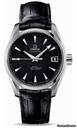 Omega Seamaster Aqua Terra Chronometer 38.5 mm Stainless Steel On Leather