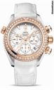 Omega Seamaster Planet Ocean Chrono 37.5 mm Red Gold On Leather