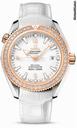 Omega Seamaster Planet Ocean 42 mm Red Gold On Leather