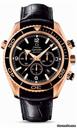 Omega Seamaster Planet Ocean Chrono 45.5 mm Red Gold On Leather