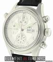 IWC Pilot Doppel Chronograph Silver Spitfire Dial IW3713-43