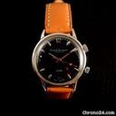 Girard Perregaux vintage alarm meca black gilt dial