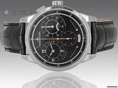 Jaeger-LeCoultre JLC Duometre Chronograph Jump Seconds 1/6 Seconds - Ref Q6013470 - 42mm 18k White Gold Case - Special Edition 200 Pieces Ultra Rare 18k White Gold & Black Dial - Boxes/Papers 100% Complete & Unworn