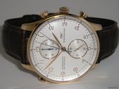 IWC Portugieser Rattrapante.  "18K.pinkgold"