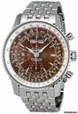 Breitling Montbrilliant Datora Brown Steel Mens Watch A2133012/Q509SS