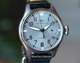IWC Big Pilot White Gold Silver Dial Boutique Special Edition