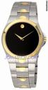 Movado Luno Two-Tone Mens Watch 0605635