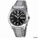 Seiko 5 Automatic Black Dial Mens Watch SNKK93