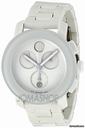 Movado Bold Chronograph Small White Bracelet Ladies Watch 3600057