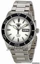 Seiko 5 Silver Dial Stainless Steel Automatic Mens Watch SNZH51