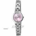 Seiko Pink Dial Swarovski Crystal Accented Ladies Watch SUJG37