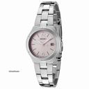 Seiko Pink Dial Stainless Steel Ladies Watch SXDC49
