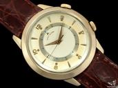Jaeger-LeCoultre 1956 JAEGER-LECOULTRE VINTAGE Mens Memovox WRIST ALARM - 10K