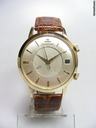 Jaeger-LeCoultre Memovox yellow gold vintage reveil cadran silver