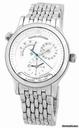 Jaeger-LeCoultre Gent's Stainless Steel  Master Geographic World Timer
