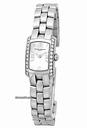 Baume & Mercier Lady's Stainless Steel  &  Diamond Hampton Mini