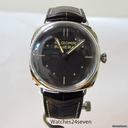 Panerai PAM 373 Radiomir 3 day Platinum Vintage Style Dial