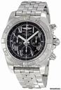 Breitling Chronomat Black Stainless Steel Automatic Mens Watch AB011012-B956SS