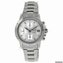 Seiko White Stainless Steel Chronograph Ladies Watch SE-SNDY23