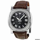 Bedat & Co No. 8 Diamond Pink Strap Black Ladies Watch 838.040.300