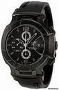 Tissot T-Race Black Dial Chronograph Automatic Black Rubber Mens Watch T048427