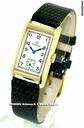 Omega Rectangular Handaufzug mit dezentraler Sekunde in Gelbgold - Dame (gebraucht)