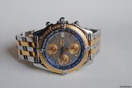 Breitling Chronomat Stahl/Gold Re. 81.950 mit Pilotband