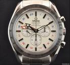Omega S/S Speedmaster Broad Arrow GMT B&P 3581.30.00