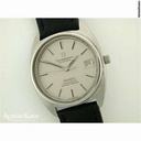 Omega Constellation steel automatic on strap.