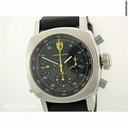 Panerai Ferrari Scuderia Rattrapante steel automatic chronograph on rubber strap.