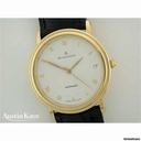 Blancpain 18ct gold automatic on strap
