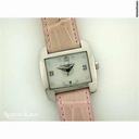 Baume & Mercier &  steel quartz on Leather strap