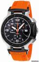 Tissot T Race Chronograph Orange Silicone Strap Ladies Watch T0482172705700