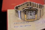 Cartier SANTOS GALBEE SS/GOLD AUTOMATIC BIG SIZE