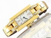 Jaeger-LeCoultre Damen "IDEALE" 750/- Gelbgold Quarz