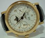 Longines 18K ERNEST FRANCILLLON CHRONO CALENDAR MOON PHASE VALJOUX 88