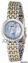 Seiko Two-tone Dress White Dial Solar Quartz Ladies Watch SUP027